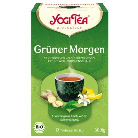 Grner Morgen Jasminteemsichung (Yogi Tee)