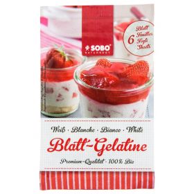 Bio-Blattgelatine (Sobo)