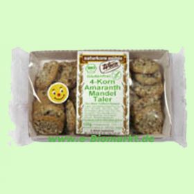 4-Korn-Amaranth-Mandel-Taler glutenfrei (Werz)