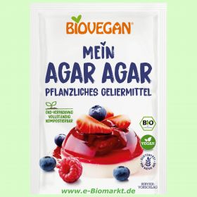 Agar-Agar, pflanzliches Geliermittel, glutenfrei (biovegan)