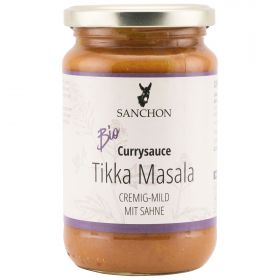 Tikka Masala - milde indische Bio-Fertigsauce (Sanchon)