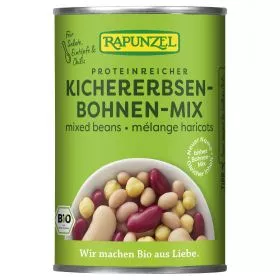 Kichererbsen-Bohnen-Mix in der Dose (Rapunzel)