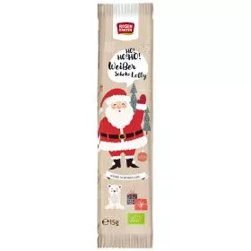 Wei�er Schoko Lolly - Nikolaus (Rosengarten)