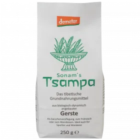 Sonams Tsampa, das Tibetische Grundnahrungsmittel (Erdmannhauser)