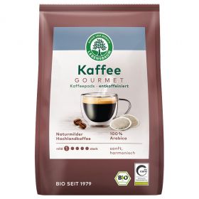 Kaffee Gourmet entkoffeiniert Kaffeepads (Lebensbaum)