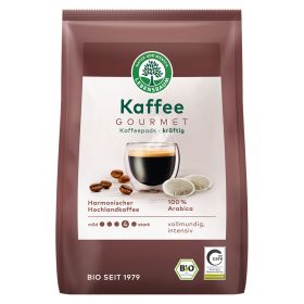 Gourmet-Caff Crema krftig Kaffeepads (Lebensbaum)