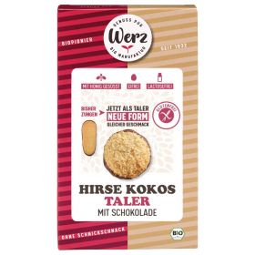 Hirse-Vollkorn-Kokoszungen, glutenfrei (Werz)