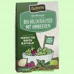 Salatfix Wildkräuter mit Himbeeren (Beltane)