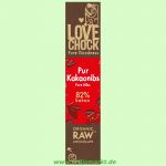 100% RAW Chocolate Pur / Kakaonibs (Lovechock)