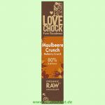 100% Raw Chocolate Maulbeere Crunch (Lovechock)