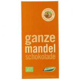Vollmilchschokolade mit ganzen Mandeln (dennree)
