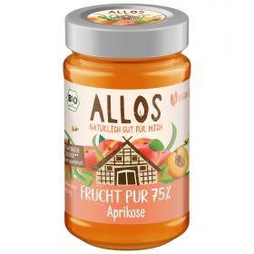 Aprikose - Frucht Pur 75 % - Fruchtaufstrich (Allos)