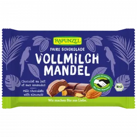 Vollmilch Schokolade mit ganzen Mandeln HIH (Rapunzel)