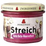 Rote Bete-Meerrettich Streich - vegetarischer Brotaufstrich (Zwergenwiese)