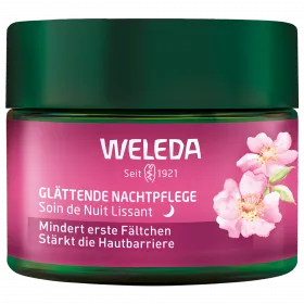 Glttende Nachtpflege Wildrose & Weisser Tee (Weleda)