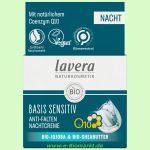 basis sensitiv Anti-Falten Nachtcreme Q10 (Lavera)