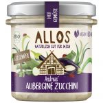Hofgemüse Andrea`s Aubergine Zucchini - pflanzlicher Bio-Brotaufstrich (Allos)