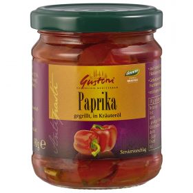 Gegrillte Paprika, in Kruterl (Gustoni)