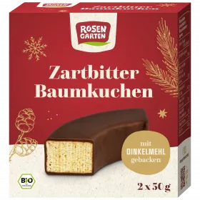 Dinkel Baumkuchenringe Zartbitter (Rosengarten)