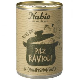 Ravioli in Champignonsauce (NAbio)