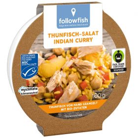 Thunfisch-Salat Indian Curry (followfish)