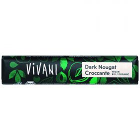 Dark Nougat Croccant Schokoriegel (Vivani)