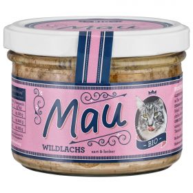 Mau Premium Katzennahrung Wildlachs (Wuff & Mau Heimtiernahrung)