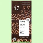Feine Bitter 92 % Cacao - Schokolade (Vivani)