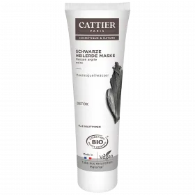 Schwarze Heilerde Maske (Cattier)